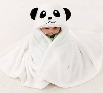 White Bear Fleece Blanket