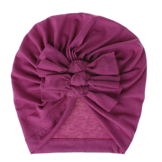 Bowknot Turban Cap