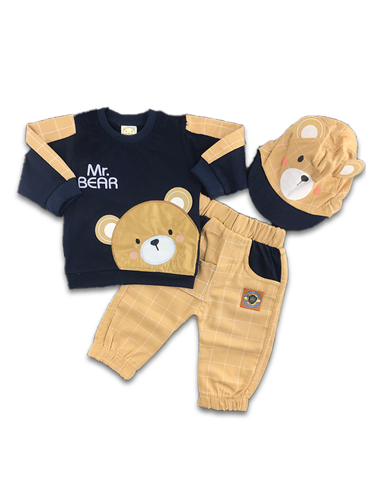 Mr Bear 3 piece Set