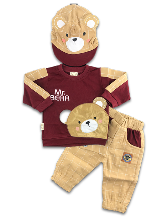 Mr Bear 3 piece Set