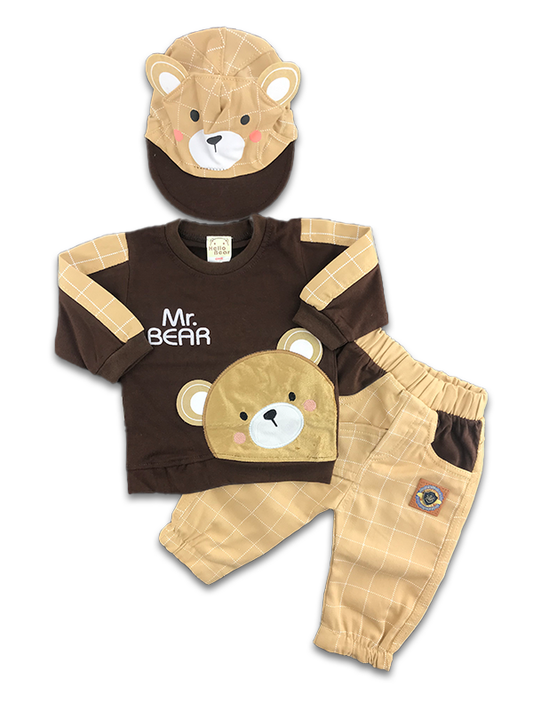 Mr Bear 3 piece Set