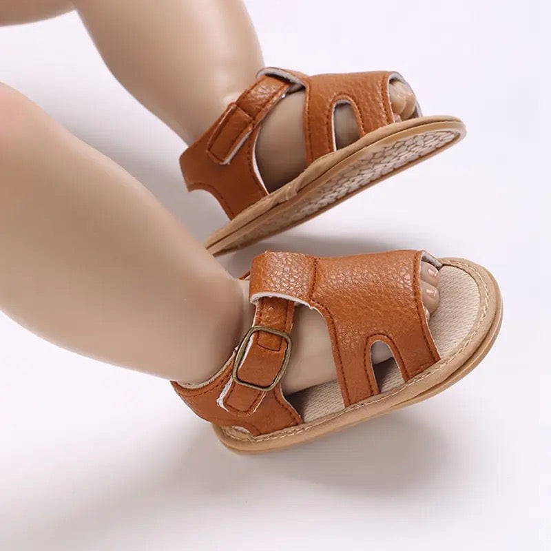 Brown leather  Sandal