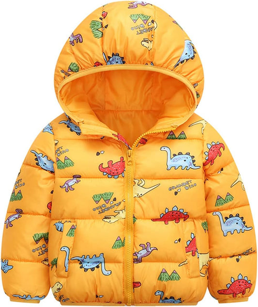 Dino puffer jacket